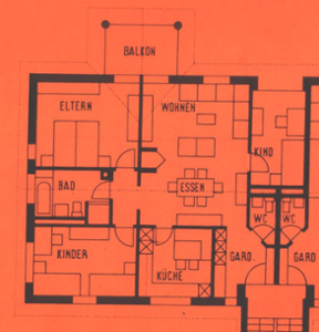 Grundrissplan