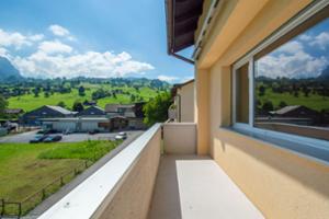 Balkon mit wunderbarer Aussicht (Musterfoto)