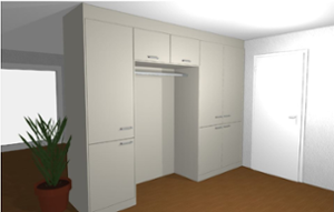 Garderobe (Visualisierung)